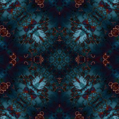 Kusursuz soyut desen. Sanat yaratıcılığı geçmişi. Örgü dokusu