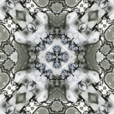 Kusursuz soyut desen. Sanat yaratıcılığı geçmişi. Örgü dokusu