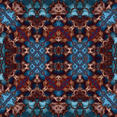 Kusursuz soyut desen. Sanat yaratıcılığı geçmişi. Örgü dokusu