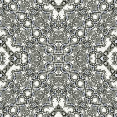 Kusursuz soyut desen. Sanat yaratıcılığı geçmişi. Örgü dokusu