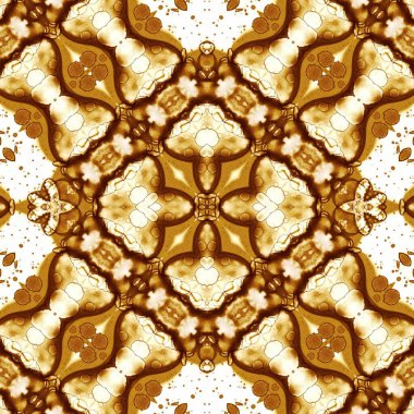 Kusursuz soyut desen. Sanat yaratıcılığı geçmişi. Örgü dokusu