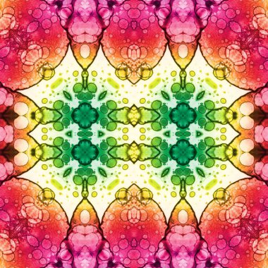 Kusursuz soyut desen. Sanat yaratıcılığı geçmişi. Örgü dokusu