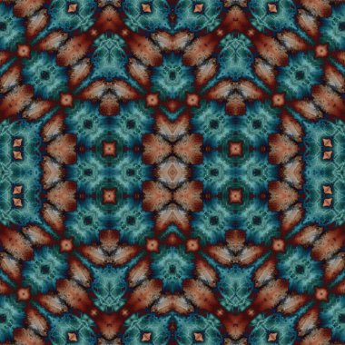 Kusursuz soyut desen. Sanat yaratıcılığı geçmişi. Örgü dokusu