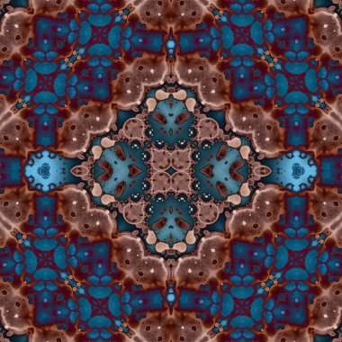 Kusursuz soyut desen. Sanat yaratıcılığı geçmişi. Örgü dokusu