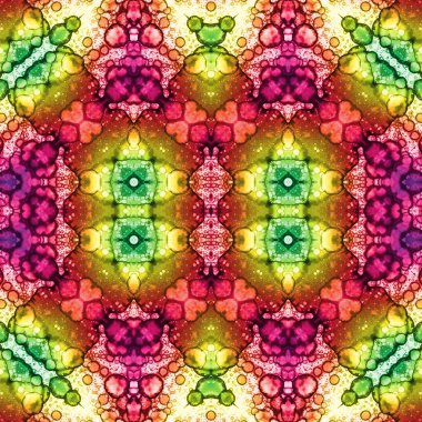 Kusursuz soyut desen. Sanat yaratıcılığı geçmişi. Örgü dokusu