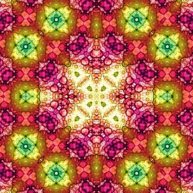 Kusursuz soyut desen. Sanat yaratıcılığı geçmişi. Örgü dokusu