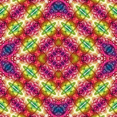 Kusursuz soyut desen. Sanat yaratıcılığı geçmişi. Örgü dokusu