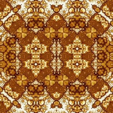 Kusursuz soyut desen. Sanat yaratıcılığı geçmişi. Örgü dokusu