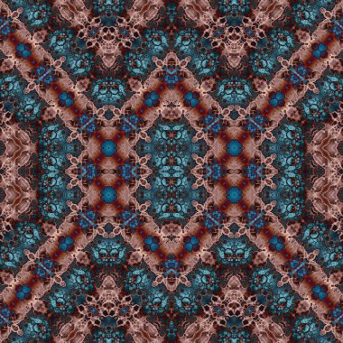 Kusursuz soyut desen. Sanat yaratıcılığı geçmişi. Örgü dokusu