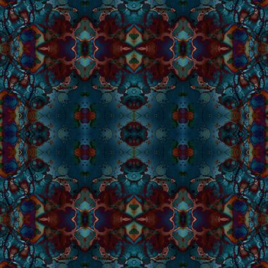 Kusursuz soyut desen. Sanat yaratıcılığı geçmişi. Örgü dokusu