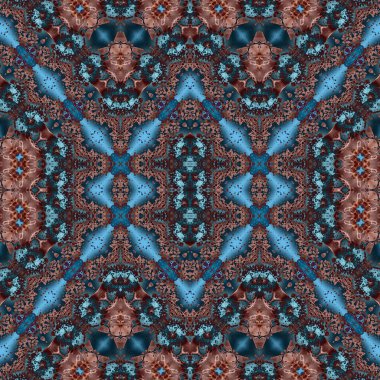 Kusursuz soyut desen. Sanat yaratıcılığı geçmişi. Örgü dokusu