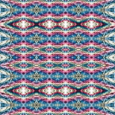 Kusursuz soyut desen. Sanat yaratıcılığı geçmişi. Örgü dokusu