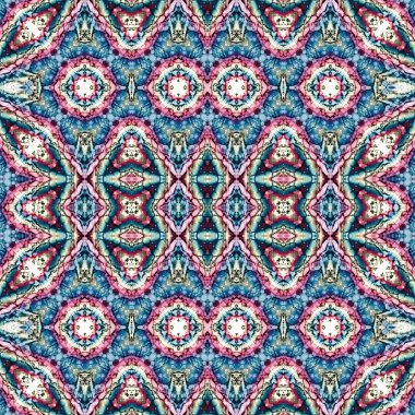 Kusursuz soyut desen. Sanat yaratıcılığı geçmişi. Örgü dokusu