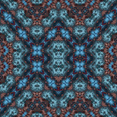 Kusursuz soyut desen. Sanat yaratıcılığı geçmişi. Örgü dokusu