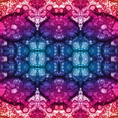 Kusursuz soyut desen. Sanat yaratıcılığı geçmişi. Örgü dokusu