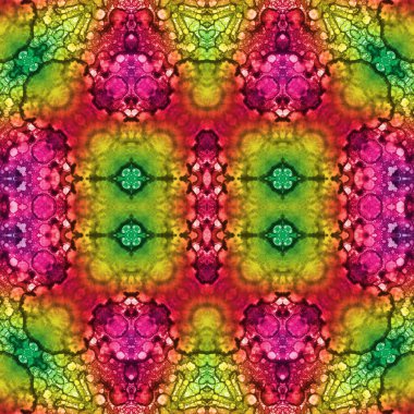 Kusursuz soyut desen. Sanat yaratıcılığı geçmişi. Örgü dokusu