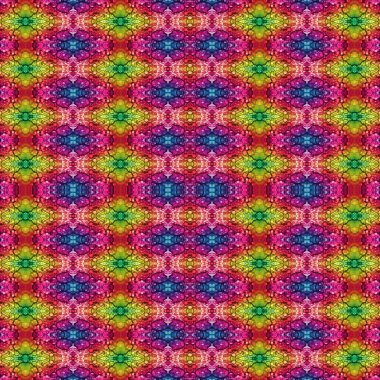 Kusursuz soyut desen. Sanat yaratıcılığı geçmişi. Örgü dokusu