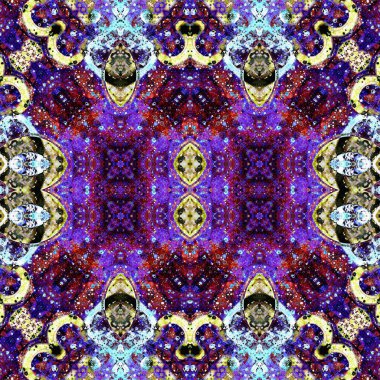 Kusursuz soyut desen. Sanat yaratıcılığı geçmişi. Örgü dokusu