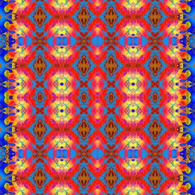 Kusursuz soyut desen. Sanat yaratıcılığı geçmişi. Örgü dokusu