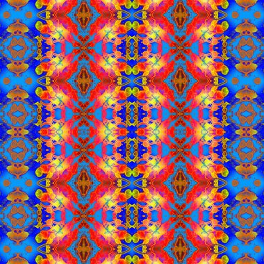 Kusursuz soyut desen. Sanat yaratıcılığı geçmişi. Örgü dokusu