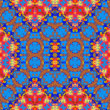 Kusursuz soyut desen. Sanat yaratıcılığı geçmişi. Örgü dokusu