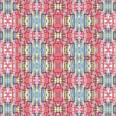 Kusursuz soyut desen. Sanat yaratıcılığı geçmişi. Örgü dokusu