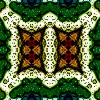 Kusursuz soyut desen. Sanat yaratıcılığı geçmişi. Örgü dokusu