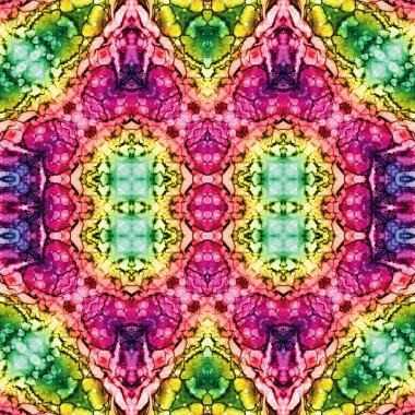 Kusursuz soyut desen. Sanat yaratıcılığı geçmişi. Örgü dokusu