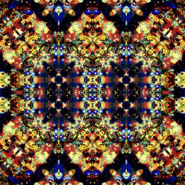 Kusursuz soyut desen. Sanat yaratıcılığı geçmişi. Örgü dokusu