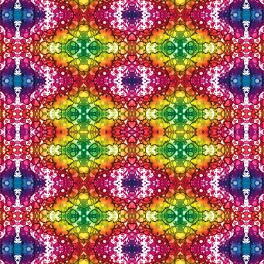 Kusursuz soyut desen. Sanat yaratıcılığı geçmişi. Örgü dokusu