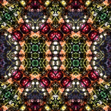 Kusursuz soyut desen. Sanat yaratıcılığı geçmişi. Örgü dokusu