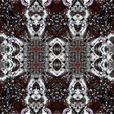 Kusursuz soyut desen. Sanat yaratıcılığı geçmişi. Örgü dokusu