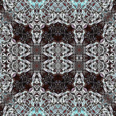 Kusursuz soyut desen. Sanat yaratıcılığı geçmişi. Örgü dokusu