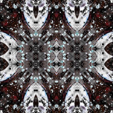 Kusursuz soyut desen. Sanat yaratıcılığı geçmişi. Örgü dokusu