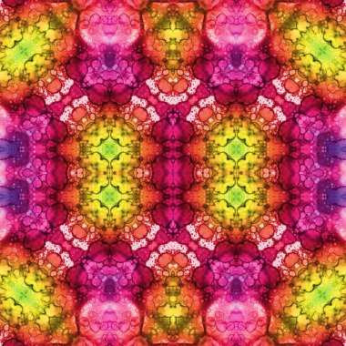 Kusursuz soyut desen. Sanat yaratıcılığı geçmişi. Örgü dokusu