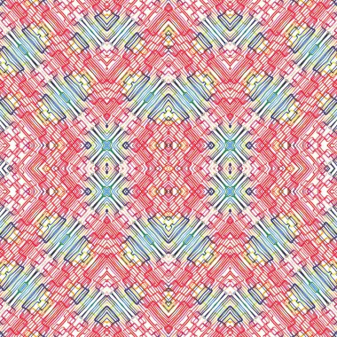 Kusursuz soyut desen. Sanat yaratıcılığı geçmişi. Örgü dokusu