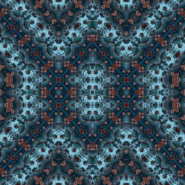 Kusursuz soyut desen. Sanat yaratıcılığı geçmişi. Örgü dokusu