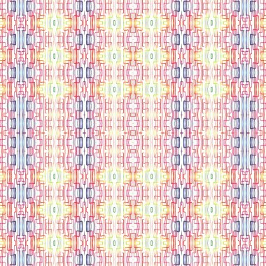 Kusursuz soyut desen. Sanat yaratıcılığı geçmişi. Örgü dokusu