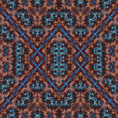 Kusursuz soyut desen. Sanat yaratıcılığı geçmişi. Örgü dokusu