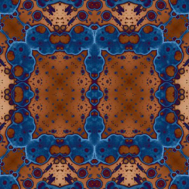 Kusursuz soyut desen. Sanat yaratıcılığı geçmişi. Örgü dokusu