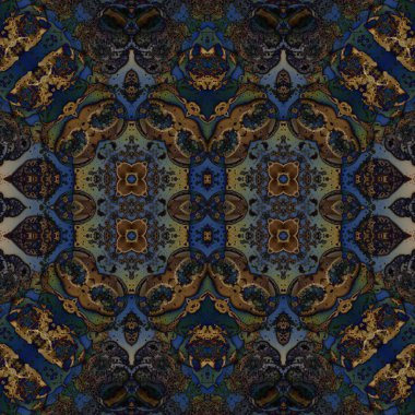 Kusursuz soyut desen. Sanat yaratıcılığı geçmişi. Örgü dokusu