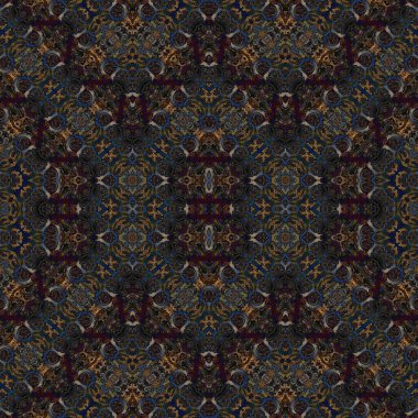 Kusursuz soyut desen. Sanat yaratıcılığı geçmişi. Örgü dokusu