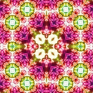 Kusursuz kare soyut desen. Sanat dokusu. Sanat mandala. Simetrik desen