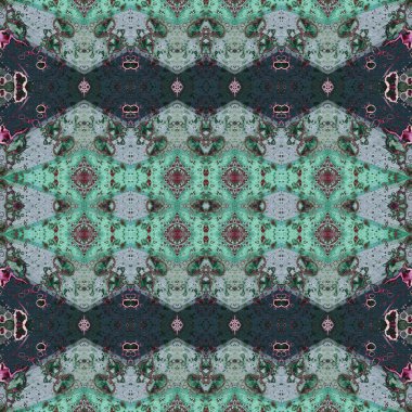 Kusursuz kare soyut desen. Sanat dokusu. Sanat mandala. Simetrik desen