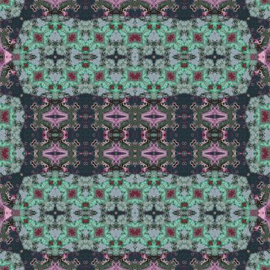 Kusursuz kare soyut desen. Sanat dokusu. Sanat mandala. Simetrik desen