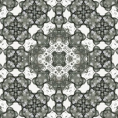 Kusursuz kare soyut desen. Sanat dokusu. Sanat mandala. Simetrik desen