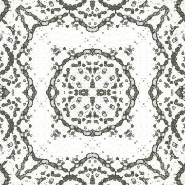 Kusursuz kare soyut desen. Sanat dokusu. Sanat mandala. Simetrik desen