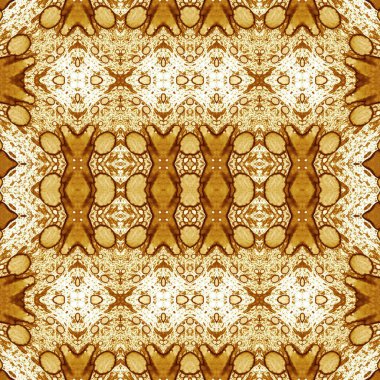 Kusursuz kare soyut desen. Sanat dokusu. Sanat mandala. Simetrik desen