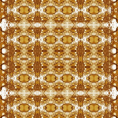 Kusursuz kare soyut desen. Sanat dokusu. Sanat mandala. Simetrik desen