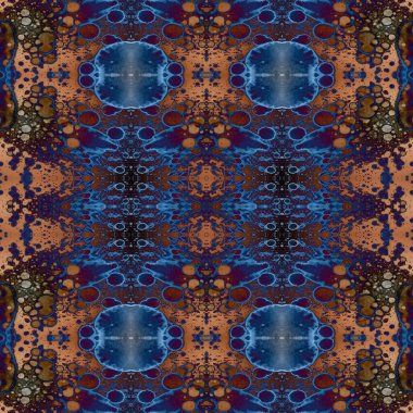 Kusursuz kare soyut desen. Sanat dokusu. Sanat mandala. Simetrik desen